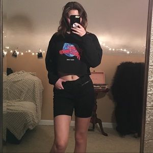 Michael Kors black woman shorts size 6